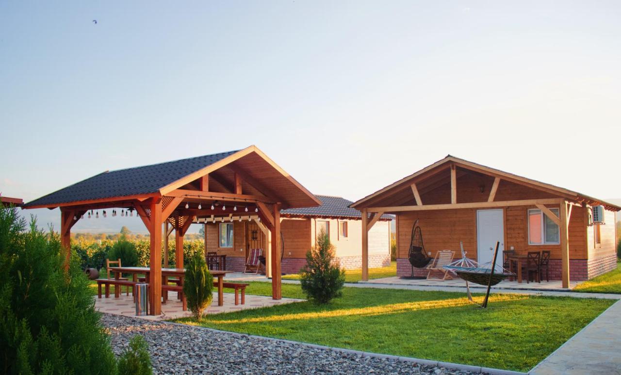Finca Idoize Camping Hotel Akhmeta エクステリア 写真